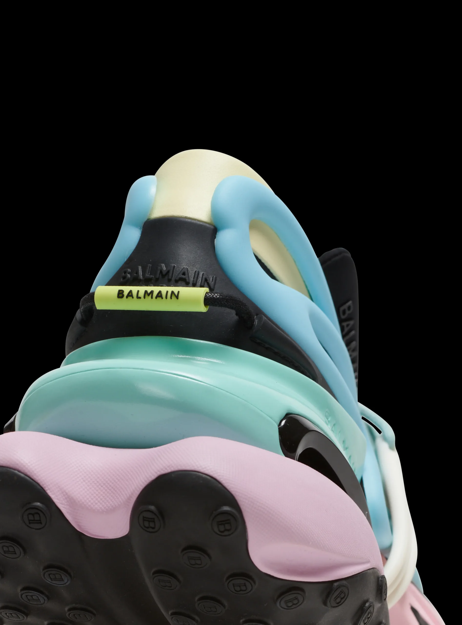 Unicorn Trainers In Neoprene And Leather-Balmain Fashion