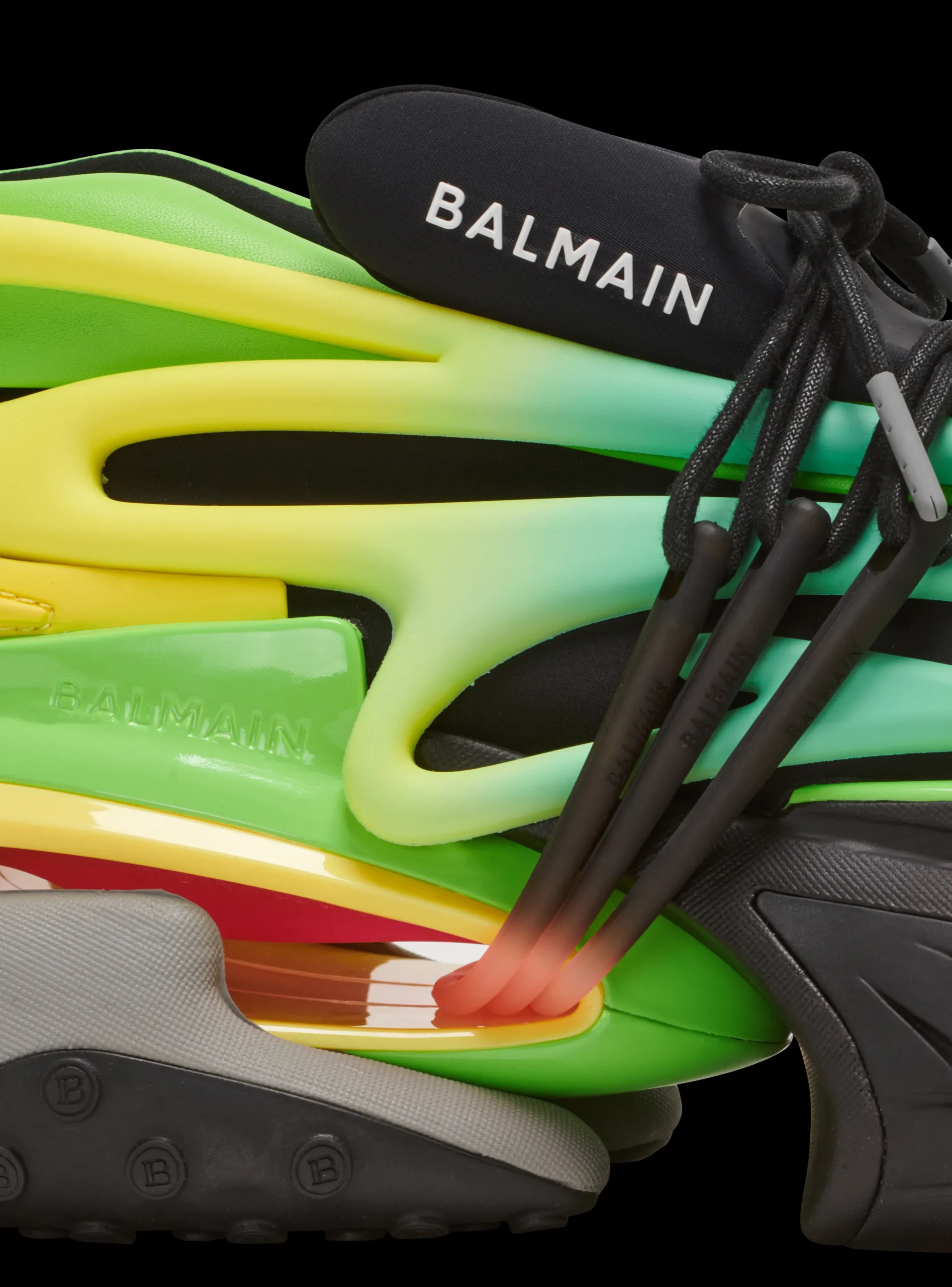Unicorn Trainers In Neoprene And Leather-Balmain Clearance