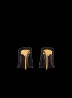 Velvet Ruby Mules-Balmain Discount