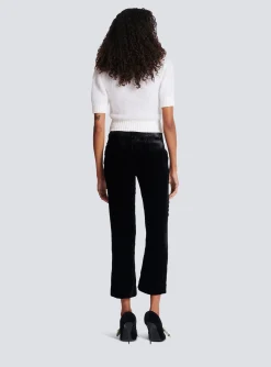 Velvet Trousers-Balmain Fashion