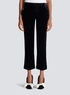 Velvet Trousers-Balmain Fashion