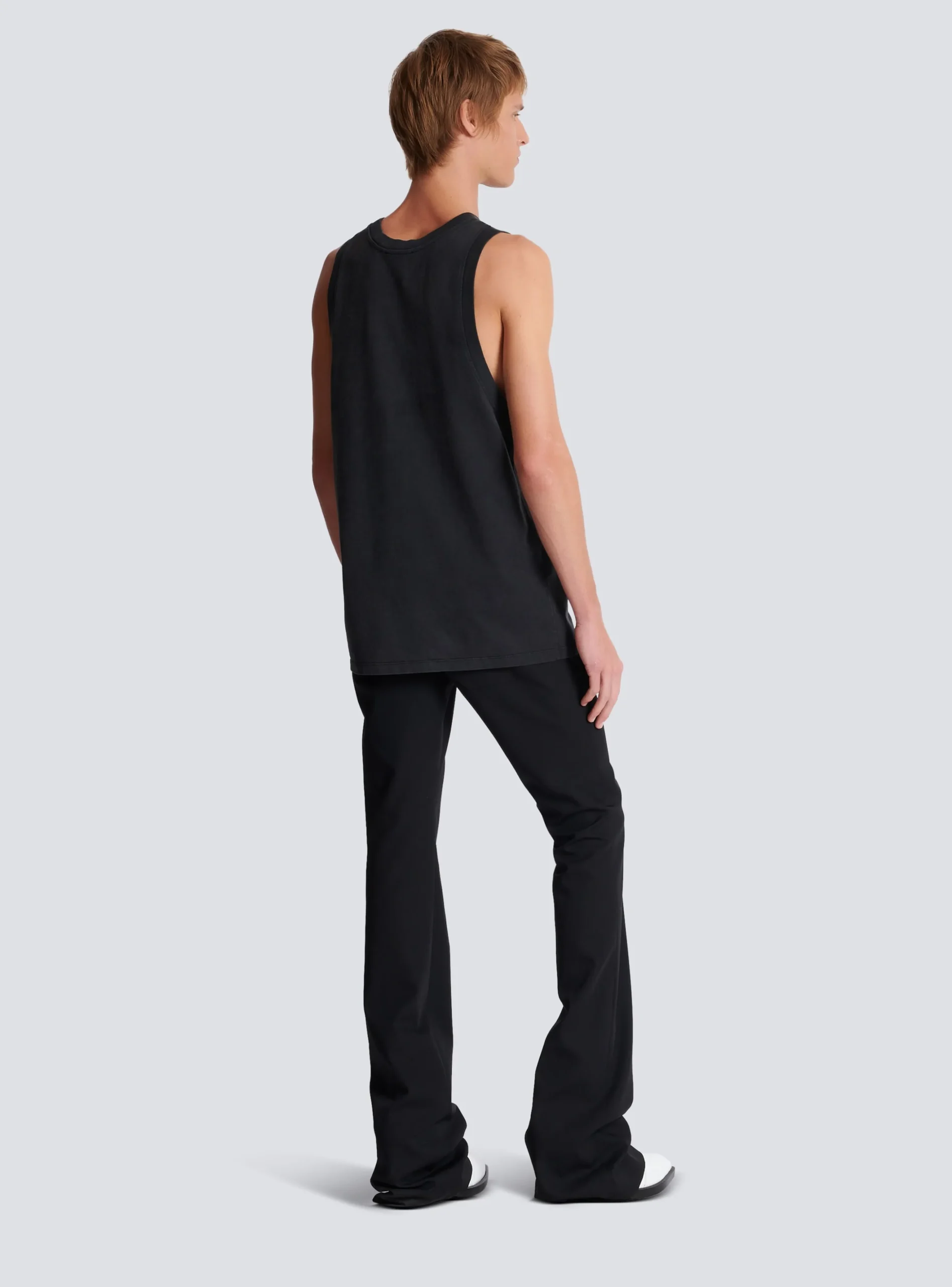 Vintage Embroidered Tank Top-Balmain Cheap