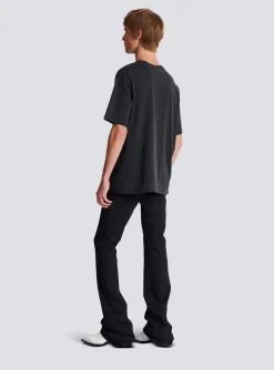 Vintage Embroidered T-shirt-Balmain Fashion