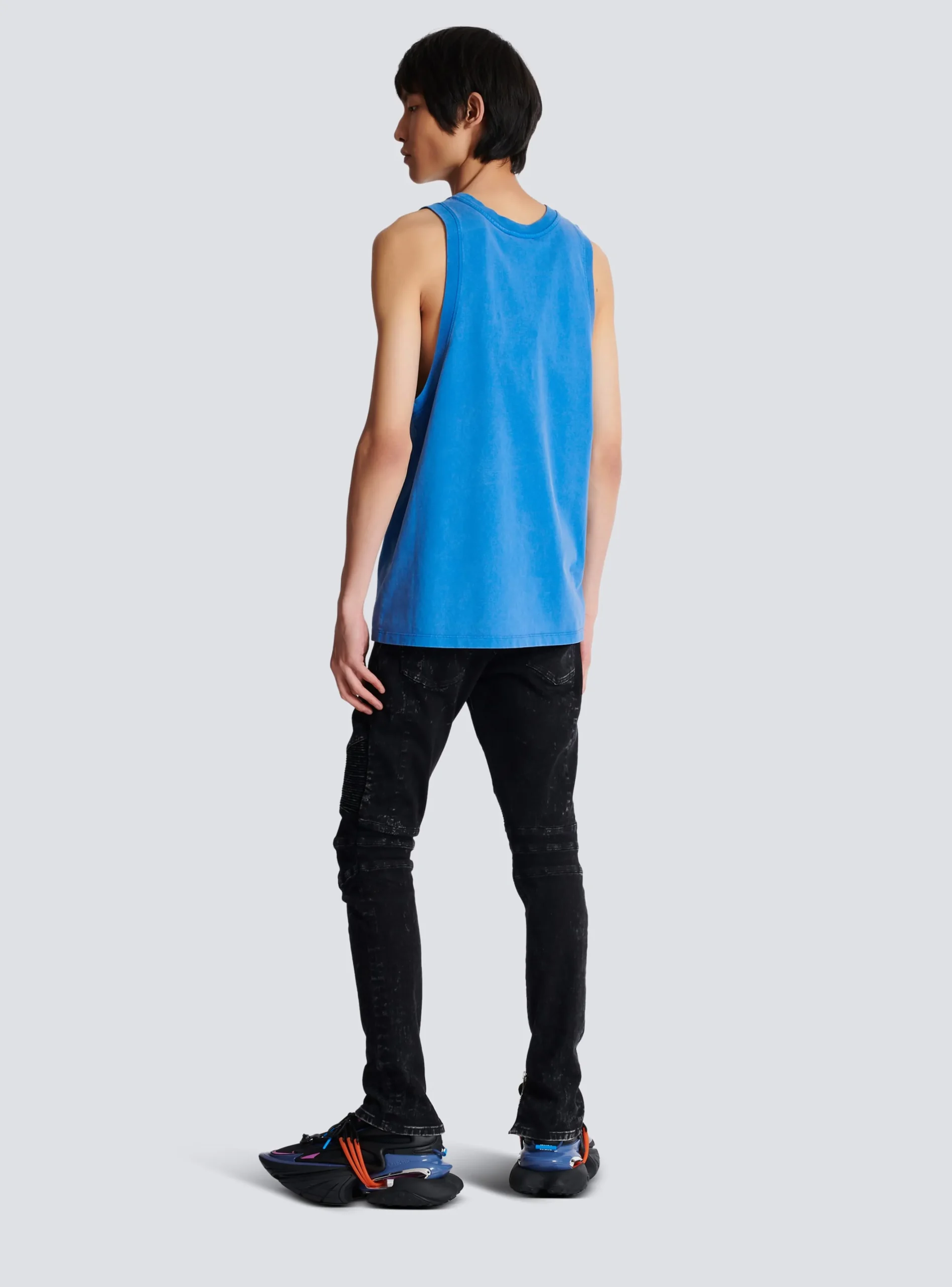 Vintage Embroidered Tank Top-Balmain Hot