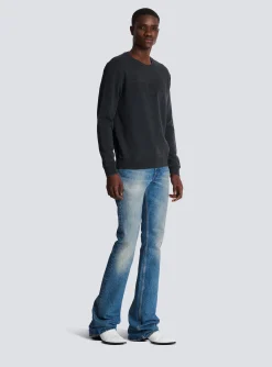 Vintage Sweatshirt-Balmain Flash Sale
