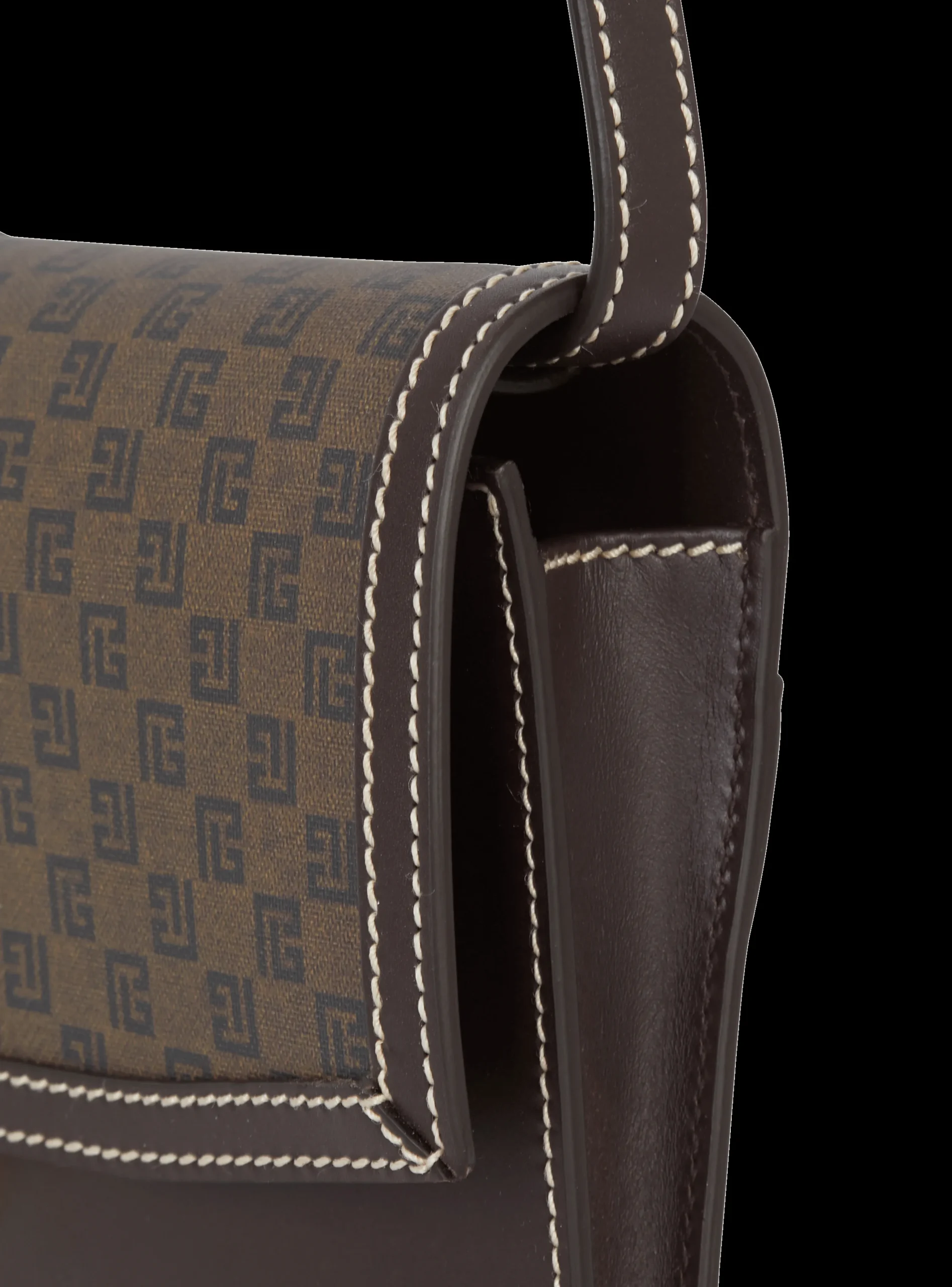 Vintage Clutch Bag With Mini Monogram-Balmain Store