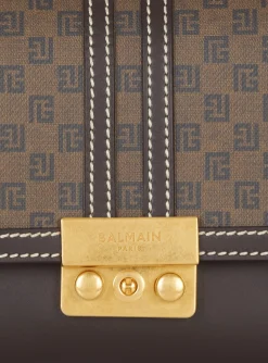 Vintage Clutch Bag With Mini Monogram-Balmain Store