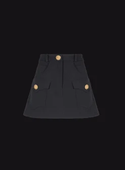 Western A-line Skirt-Balmain Store