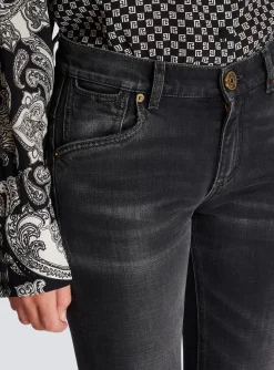 Western Bootcut Denim Jeans-Balmain Best Sale