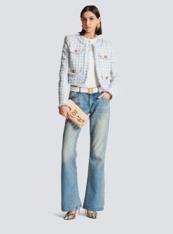 Western Bootcut Denim Jeans-Balmain Discount