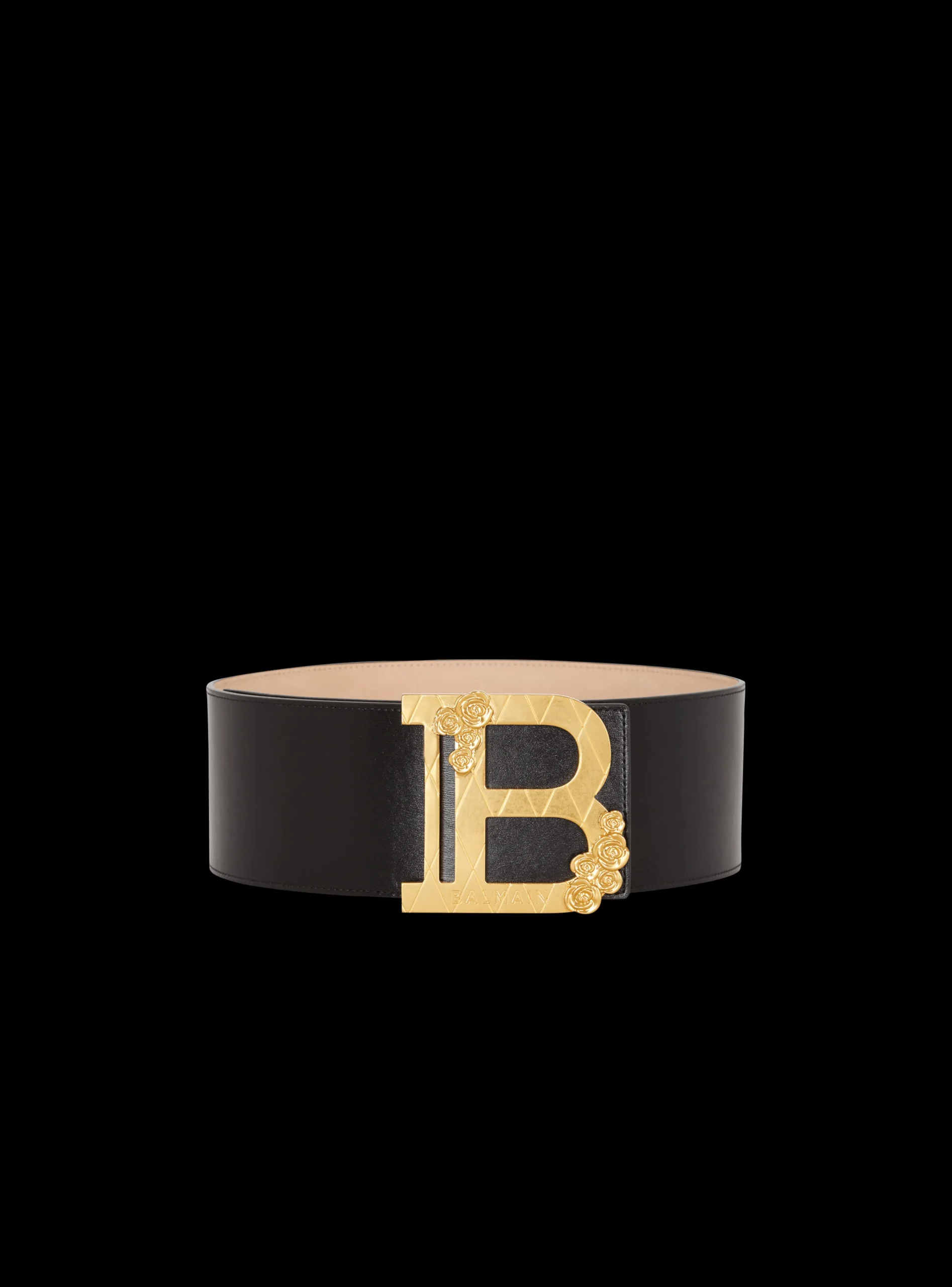 Wide Calfskin B-Belt-Balmain Best