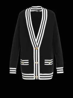 Wool And Cashmere Cardigan-Balmain Cheap