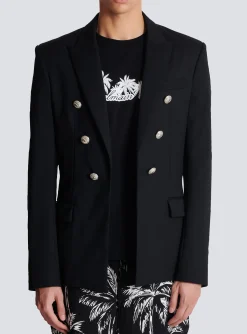 Wool 6-button Jacket-Balmain Best Sale